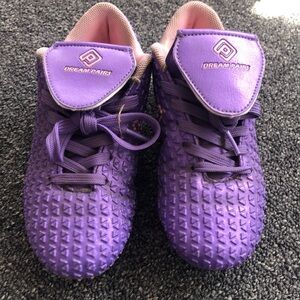 Kids Dream Pairs Purple Soccer Cleats